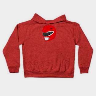 MMPR Red Ranger Inspired Helmet Kids Hoodie